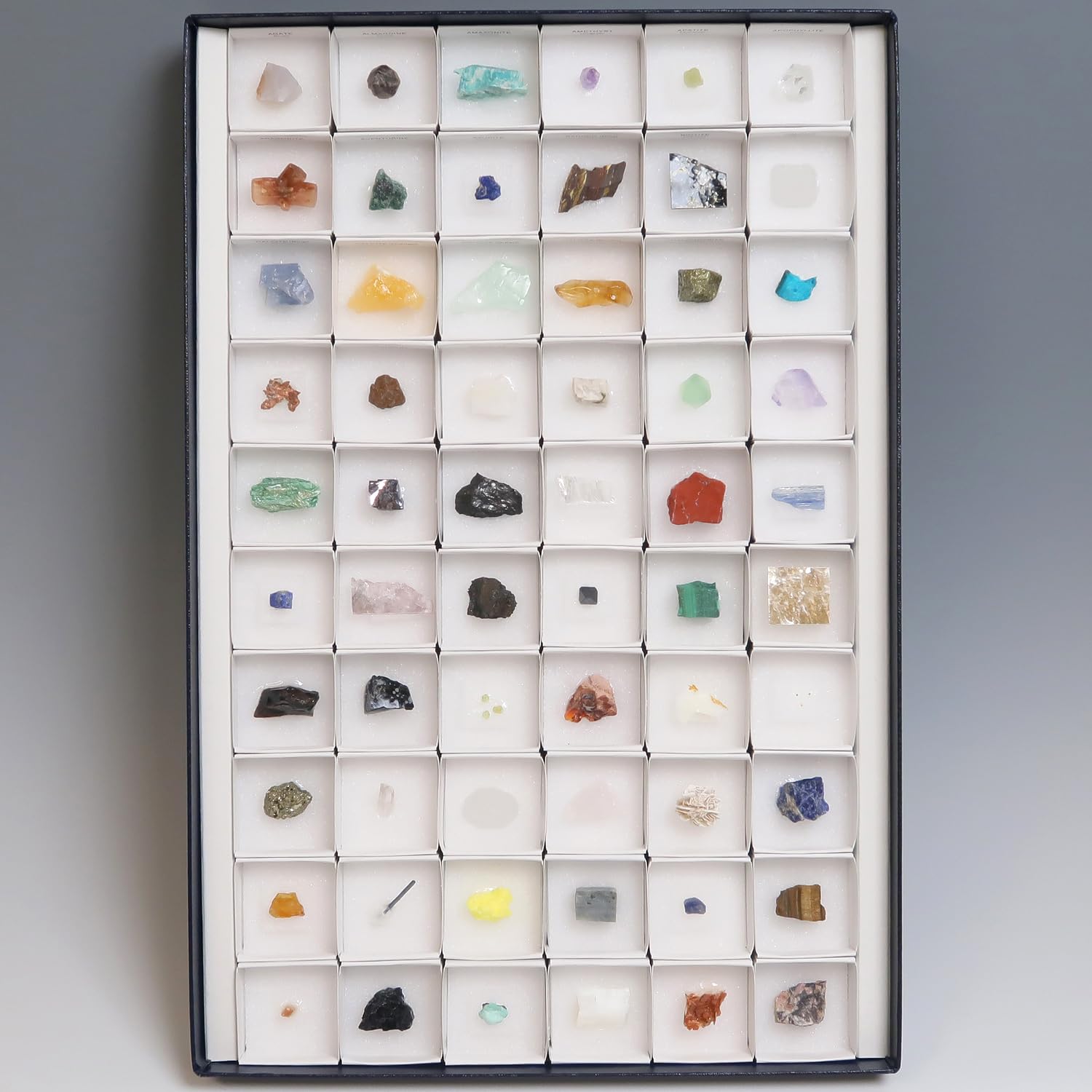 Amazon | 鉱物標本60種 | 岩石・鉱物 | おもちゃ